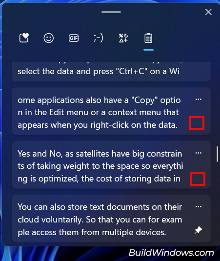 files will not be pinned to your clipboard after your 25th pinned data