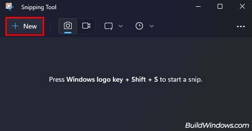 new snipping tool