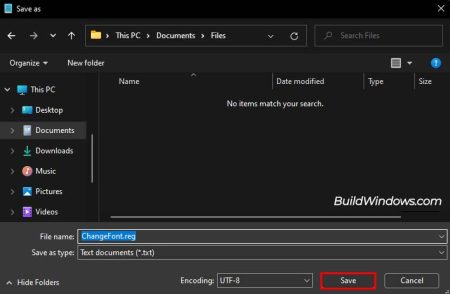 how to change font in windows 11 without regedit
