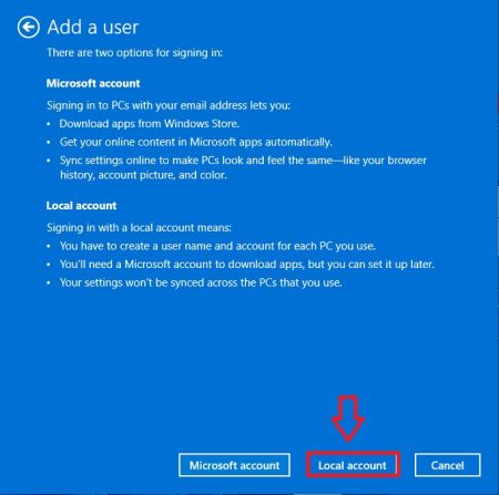how to create new local user in windows 11